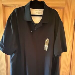 Nautica Men's Black Polo Shirt